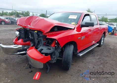 2020 Ram 1500 Classic Slt 4X2 6'4 Box из США, поврежденный, VIN 1C6RR6TT1LS135171